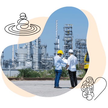 Energy Industry EI Graphic