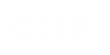 Cox logo white