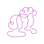 Three people - purple (1)