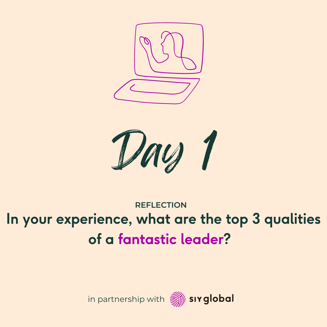 Day 1 Mindful Leader Challenge
