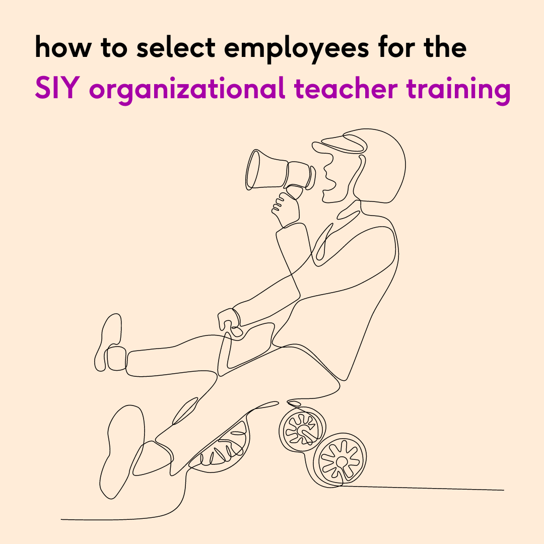 How to choose a cohort for the organizational teacher training
