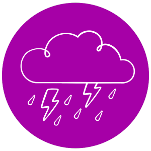 storm cloud icon