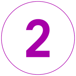 Two with circle